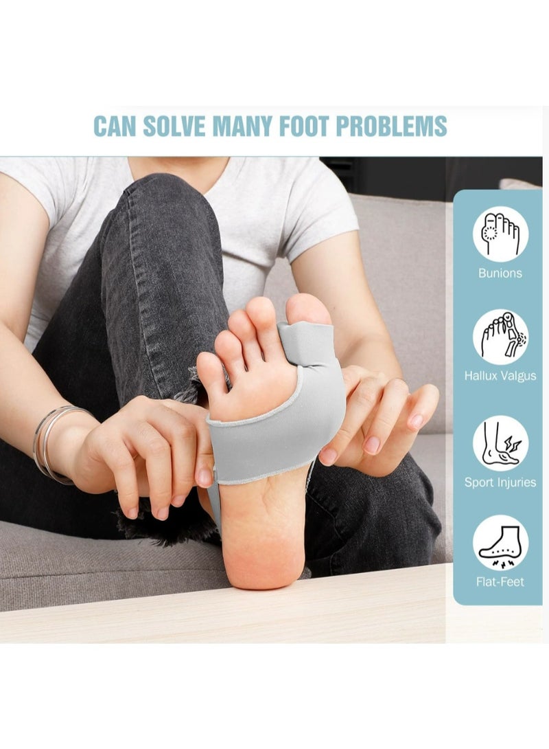 Arabest Bunion Corrector for Women & Toe Alignment Tool, Non-Slip Design for All-Day Comfort,Suitable for Overlapping & Crooked Toes - Image 2